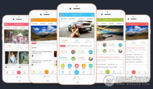 Discuz手机模板:NVBING5-APP手机版,美观大方,封装安卓/苹果APP-契合资源网